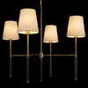 Миниатюра фото подвесная люстра loft it cosy 10308 antique brass | 220svet.ru