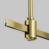 Миниатюра фото крепление потолочное с с вводом питания для шинопровода maytoni flarity tra158c-b1-bs | 220svet.ru