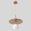 Миниатюра фото подвесной светильник crystal lux uva sp1.1 brass | 220svet.ru