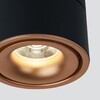 Миниатюра фото светодиодный спот elektrostandard dlr031 15w 4200k 3100 черный матовый/золото a050528 | 220svet.ru