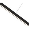 Миниатюра фото подвесной светодиодный светильник italline it013-6021 black 3000k | 220svet.ru
