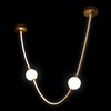 Миниатюра фото подвесной светодиодный светильник loft it embrace 10242/600 gold | 220svet.ru