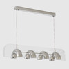 Миниатюра фото подвесной светильник crystal lux element sp48w led chrome | 220svet.ru