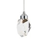 Миниатюра фото подвесной светодиодный светильник indigo crystal 12053/1p chrome v000133l | 220svet.ru