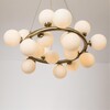 Миниатюра фото подвесная люстра arte lamp bolla-piccolo a3988sp-20ab | 220svet.ru