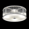 Миниатюра фото потолочная люстра crystal lux avenue pl4 chrome | 220svet.ru