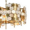 Миниатюра фото подвесная люстра indigo delizia 12047/6p brass v000571 | 220svet.ru