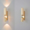 Миниатюра фото бра crystal lux vento ap15w led gold | 220svet.ru