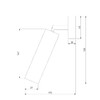 Миниатюра фото светодиодный спот eurosvet 20128/1 led белый/черный | 220svet.ru