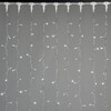 Миниатюра фото гирлянда занавес 2x2м белый 220в 400 led провод прозрачный пвх, ip54 ltc pcl402-10-2w | 220svet.ru