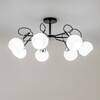 Миниатюра фото потолочная люстра citilux стивен cl141271 | 220svet.ru