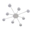 Миниатюра фото потолочная люстра lumion torina 8343/8c белый | 220svet.ru