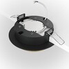 Миниатюра фото встраиваемый светильник maytoni hoop dl086-gx53-rd-bg | 220svet.ru