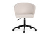 Миниатюра фото компьютерное кресло woodville lika white teddy / black 15858 | 220svet.ru