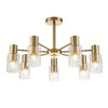 Миниатюра фото потолочная люстра escada diversity 2120/7p gold | 220svet.ru