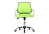 Миниатюра фото компьютерное кресло woodville ergoplus green / white 15374 | 220svet.ru