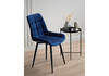 Миниатюра фото стул на металлокаркасе woodville челси к синий (zd 798) / черный 632531 | 220svet.ru