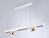 Миниатюра фото подвесная светодиодная люстра ambrella light comfort linetech fl5955 | 220svet.ru