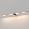Миниатюра фото подсветка для картин elektrostandard luar 40153/led латунь | 220svet.ru
