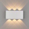 Миниатюра фото уличный настенный светодиодный светильник elektrostandard 1551 techno led twinky trio a038420 | 220svet.ru