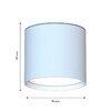 Миниатюра фото уличный светильник favourite fantum 4664-1u | 220svet.ru