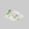 Миниатюра фото встраиваемый светильник crystal lux clt 002c1 wh v2 | 220svet.ru
