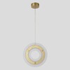 Миниатюра фото подвесной светильник crystal lux diego sp25w led brass | 220svet.ru