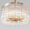 Миниатюра фото подвесная люстра loft it montana 10299/600 french gold | 220svet.ru