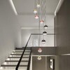 Миниатюра фото подвесная светодиодная люстра favourite luna 4371-9p | 220svet.ru