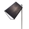 Миниатюра фото торшер escada hall chrome/black 10185/t black | 220svet.ru