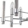 Миниатюра фото подвесная люстра indigo favara 11040/5p chrome v000457 | 220svet.ru