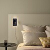 Миниатюра фото настенный светодиодный светильник reluce 86204-9.2-001kt led12w+usb bk | 220svet.ru