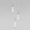 Миниатюра фото подвесная светодиодная люстра eurosvet stark 50386/3 led | 220svet.ru