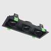 Миниатюра фото встраиваемый светильник crystal lux clt 069c3 bl | 220svet.ru
