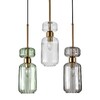 Миниатюра фото подвесной светильник escada gloss 1141/3s cl/gn/sm | 220svet.ru