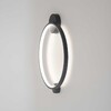 Миниатюра фото бра crystal lux real ap18w led black | 220svet.ru