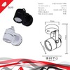 Миниатюра фото накладной светильник reluce technical 16020-9.5-001ct mr16 wt | 220svet.ru