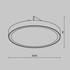 Миниатюра фото уличный трековый светильник maytoni zon ip elasity ip o-tr01-1-f-25wb3k | 220svet.ru