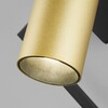 Миниатюра фото светодиодный спот eurosvet 20091/1 led черный/ золото | 220svet.ru