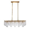 Миниатюра фото подвесная люстра indigo brina 12027/10pl brass v000367 | 220svet.ru