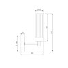 Миниатюра фото бра eurosvet 60166/1 | 220svet.ru