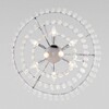Миниатюра фото подвесная люстра eurosvet 10130/8 хром/прозрачный хрусталь strotskis | 220svet.ru