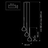 Миниатюра фото подвесная люстра lightstar forma 808230 | 220svet.ru