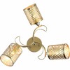 Миниатюра фото потолочная люстра reluce 01322-0.3-03 matt gold+cr | 220svet.ru