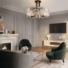 Миниатюра фото потолочная люстра bogates 339/5 strotskis smart | 220svet.ru