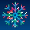 Миниатюра фото подвесной светодиодный светильник «снежинка» (ul-00007250) uniel uld-h4040-048/dta rgb ip20 snowflake | 220svet.ru