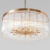 Миниатюра фото подвесная люстра loft it montana 10299/800 french gold | 220svet.ru