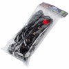 Миниатюра фото удлинитель uniel ultra 4гн х 3м с/з s-gcu4-3b black ul-00010023 | 220svet.ru
