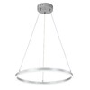Миниатюра фото подвесной светодиодный светильник escada void 10254/1led silver app | 220svet.ru