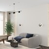 Миниатюра фото бра denkirs orbit dk5060-bk | 220svet.ru